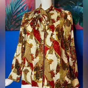 Luxurious Vintage blouse.